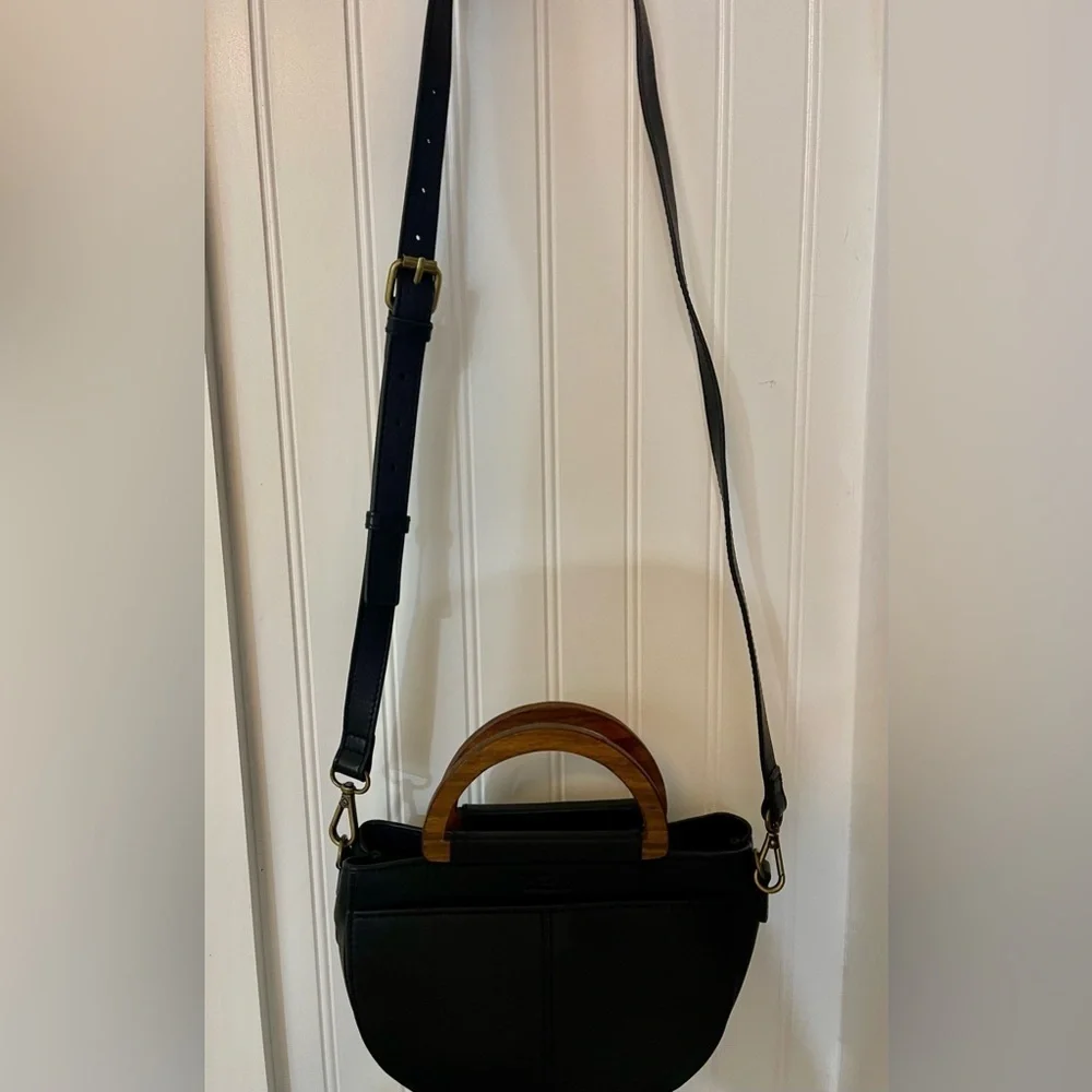 RACHEL Rachel Roy black leather